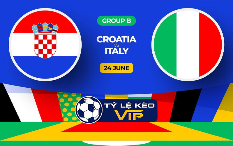 Soi kèo châu Á Croatia vs Italia, 02h00 ngày 25/06
