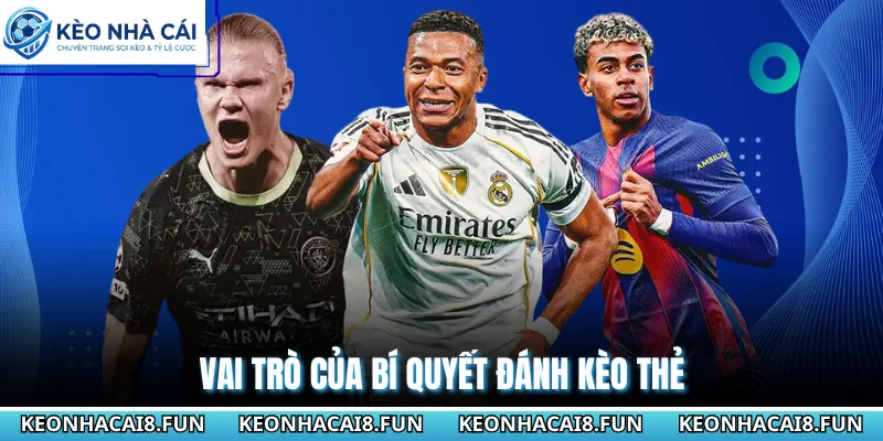 Bí Quyết Đánh Kèo Thẻ Hàng Đầu Từ Các Chuyên Gia Bóng Đá 1 Vai trò của bí quyết đánh kèo thẻ