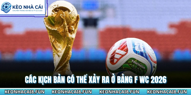 Bảng F World Cup 2026 - Cuộc Đua Kịch Tính Cho Tấm Vé Đi Tiếp 3 Các kịch bản có thể xảy ra ở bảng F WC 2026