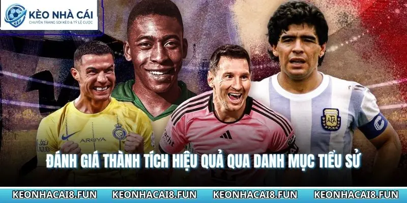 Đánh giá thành tích hiệu quả qua danh mục tiểu sử