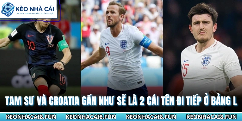 Bảng L World Cup 2026 - Tam Sư Anh Đối Đầu Với Croatia 3 Tam Sư và Croatia gần như sẽ là 2 cái tên đi tiếp ở bảng L
